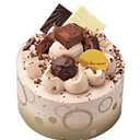 チョコ生クリームデコ１２