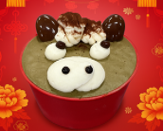 春節かわいいお馬ケーキ