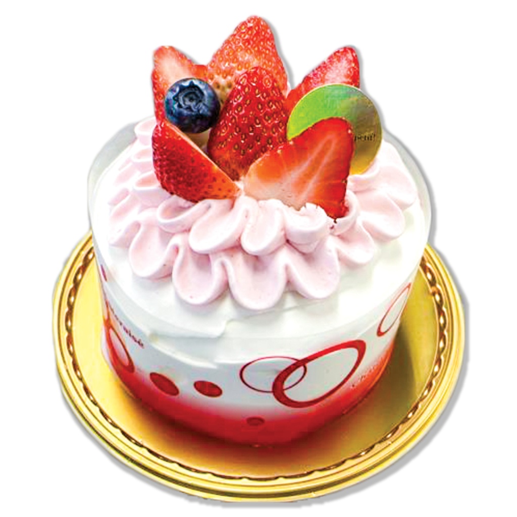 Strawberry Whole Cake 12cm B