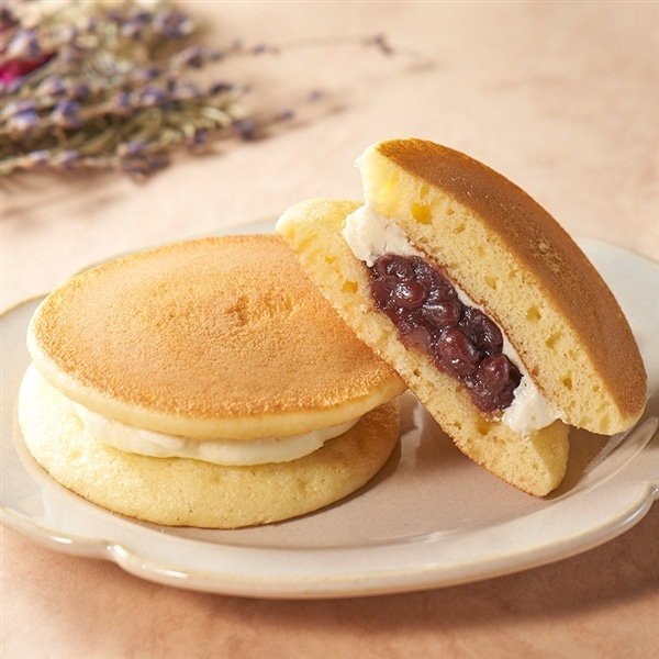 国産バターと餡のパンケーキ