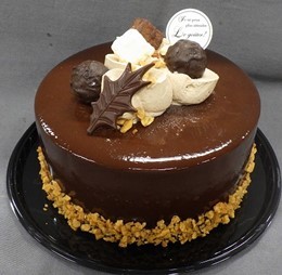 Mothers Day Premium Chocolate Tea Whole Cake 14cm