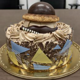 Father's Day Cafe Chocolate Whole Cake 14cm