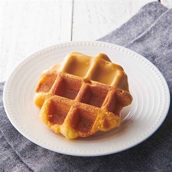 Biscuit Waffle Caramel