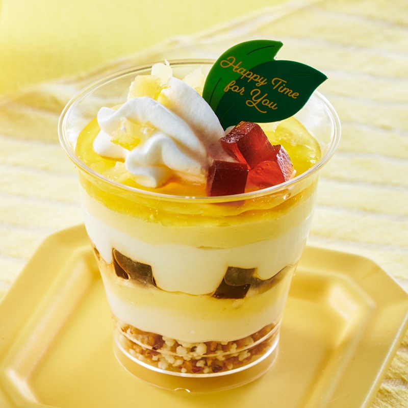 レモンと紅茶カップデザート