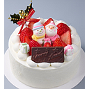 Xmas Milk Egg and Wheat Flour Free Soy Whipped Cream Cake 14cm
