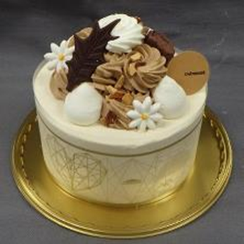 [H441] Mothers Day Earl Gray & Apple Cake 11cm