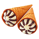 [H080] Sugar Cone Vanilla　Ice Cream　5pieces