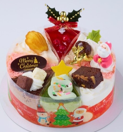[H562] Xmas Party Assorted Whole Cake 17cm