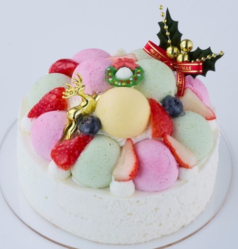 [H568] M)Xmas Whimsy Pop Cake 14cm