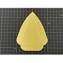 [C-83] YATriangle Gold Cake Tray 8cut 