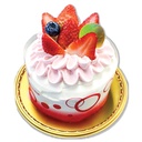 [014M] Strawberry Whole Cake 12cmB CV