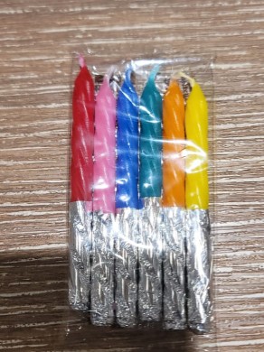 [E-05] Candle 6 pieces (no white) 