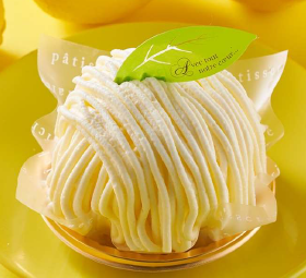 [A718] Hokkaido Lemon Cheese Mont Blanc