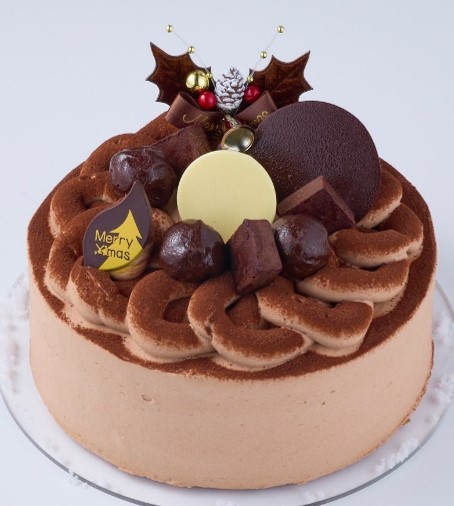 [TM054] XmasCrispyChocoCake 17cm