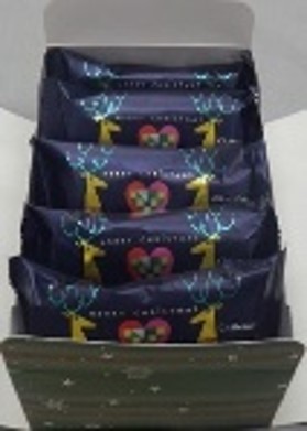 [G845] Ｘｍａｓチョコラスク７袋入