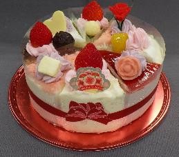 [M700] Mothers Day Assorted Bouquet Cake 17cm