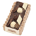 [A552] Vanilla Chocolate Ice Cream Cake