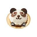 [A730] Cute Panda Whole Cake 16cm