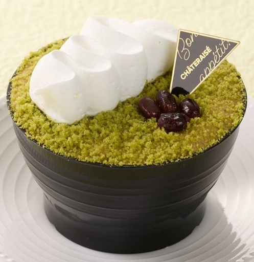 [A656] Rich Matcha Chocolate Cake