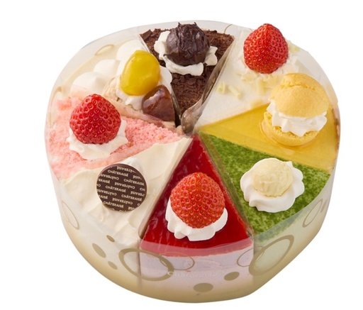 [A680] Party Assorted Whole Cake 17cm